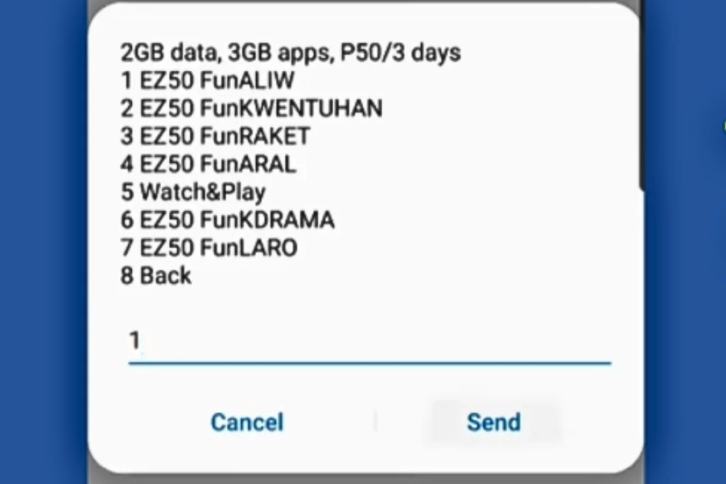 select the social app bundle.
