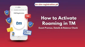 How to Activate Roaming in Tm
