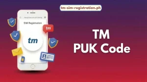 TM SIM Registration 96 TM PUK Code