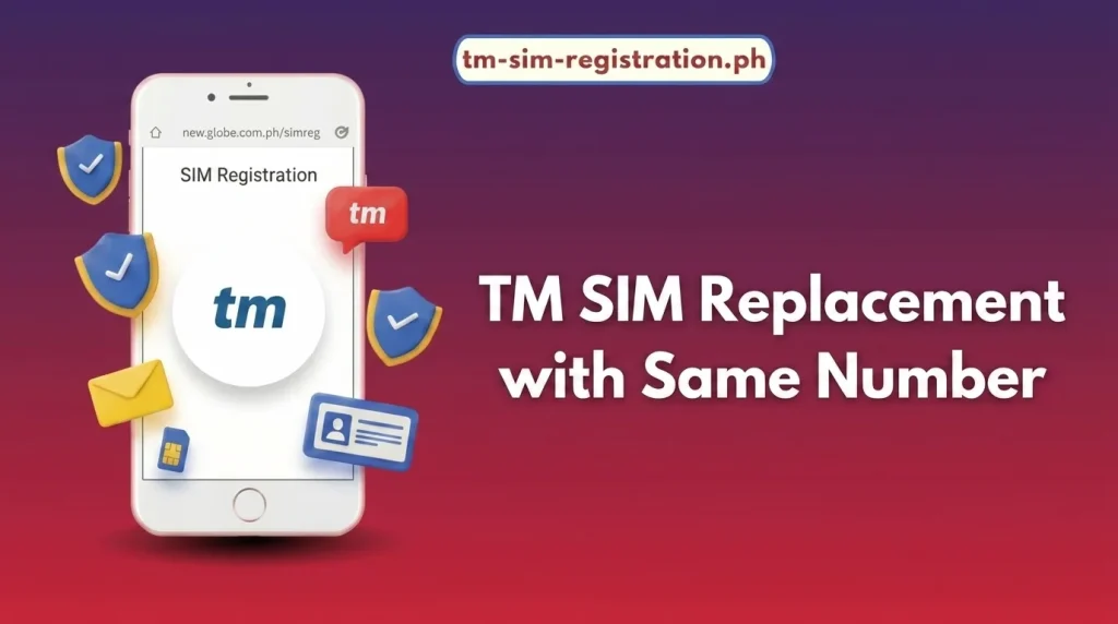 TM SIM Replacement with Same Number