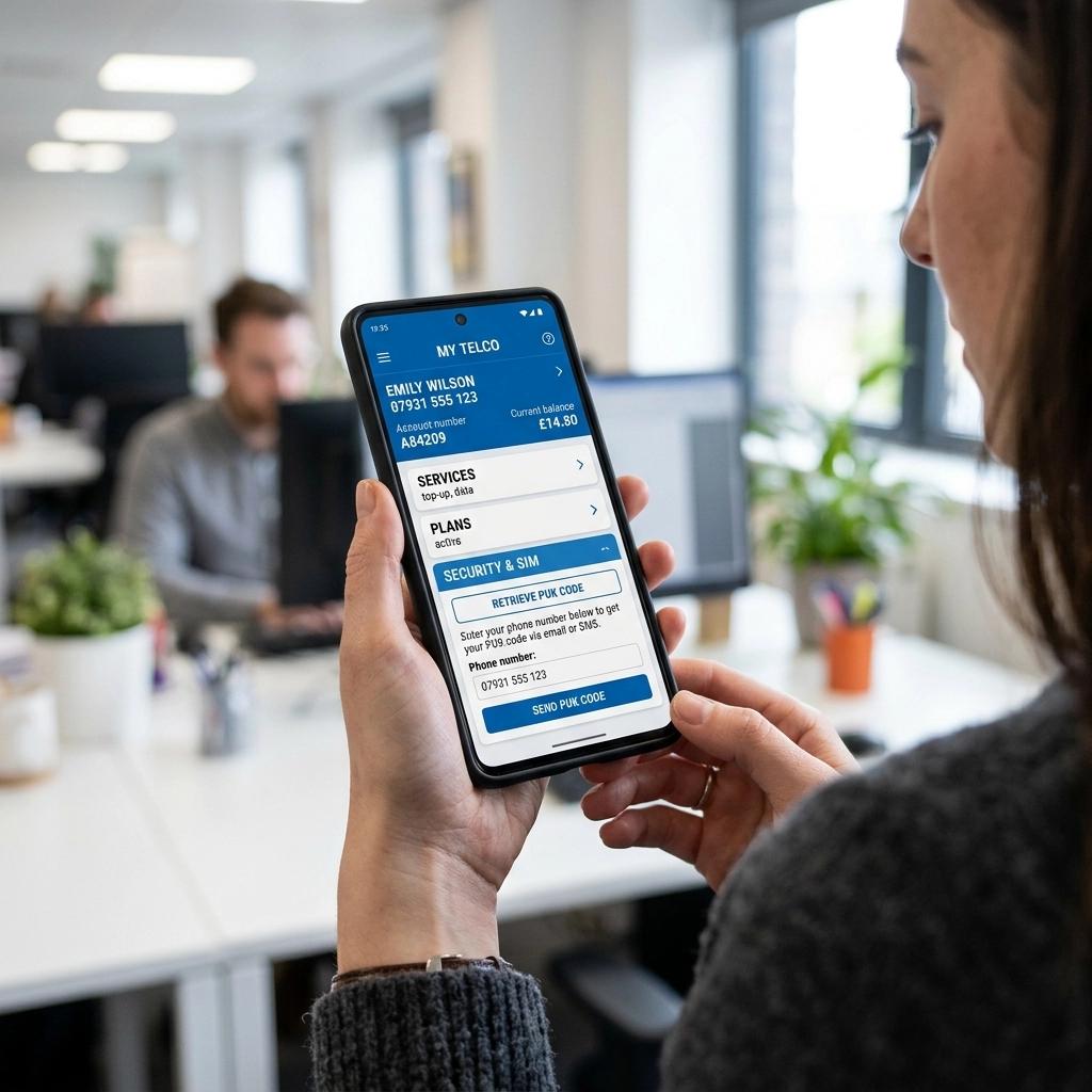 TM PUK Code 3 Using the GlobeOne App